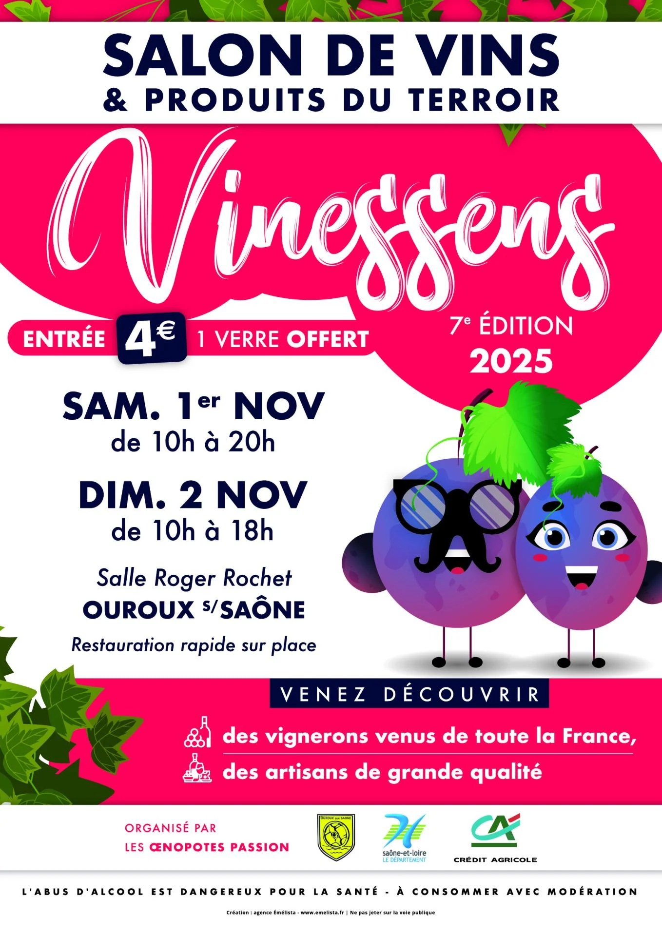 Vinessens affiche 2025